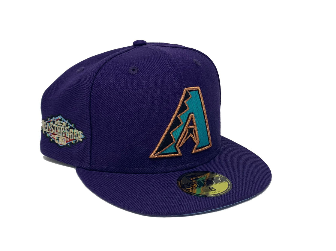 Purple Arizona Diamondbacks 1999 All Star Game New Era Fitted Hat