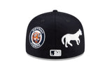 Black Detroit Tigers Patch Pride 59FIFTY New Era Fitted Hat 