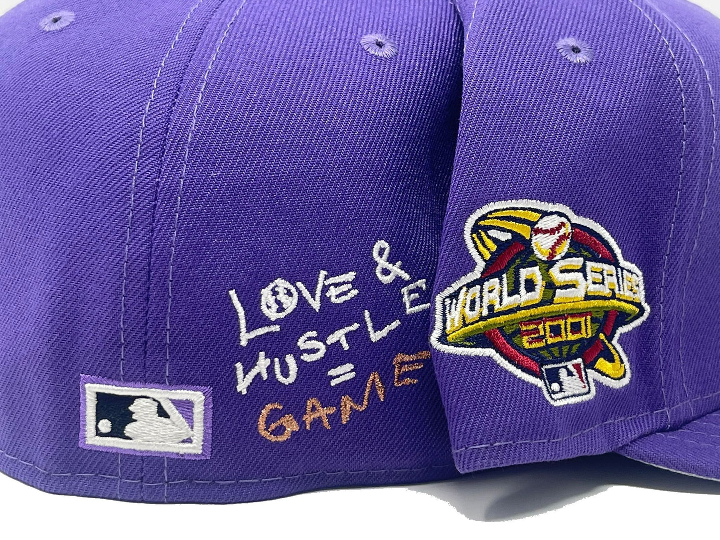 Arizona Diamondbacks 2001 World Series Team Heart 59fifty New Era Fitted Hat