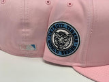 DETROIT TIGERS 1968 WORLD SERIES LIGHT PINK ICY BRIM NEW ERA FITTED HAT