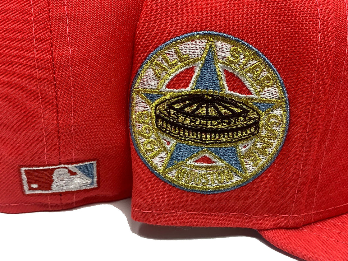 Lava Red Houston Astros 1968 All Star Game 59fifty New Era Fitted Hat