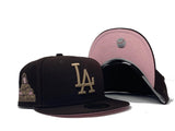 Brown Los Angeles Dodgers 1st World Series New Era Fitted Hat