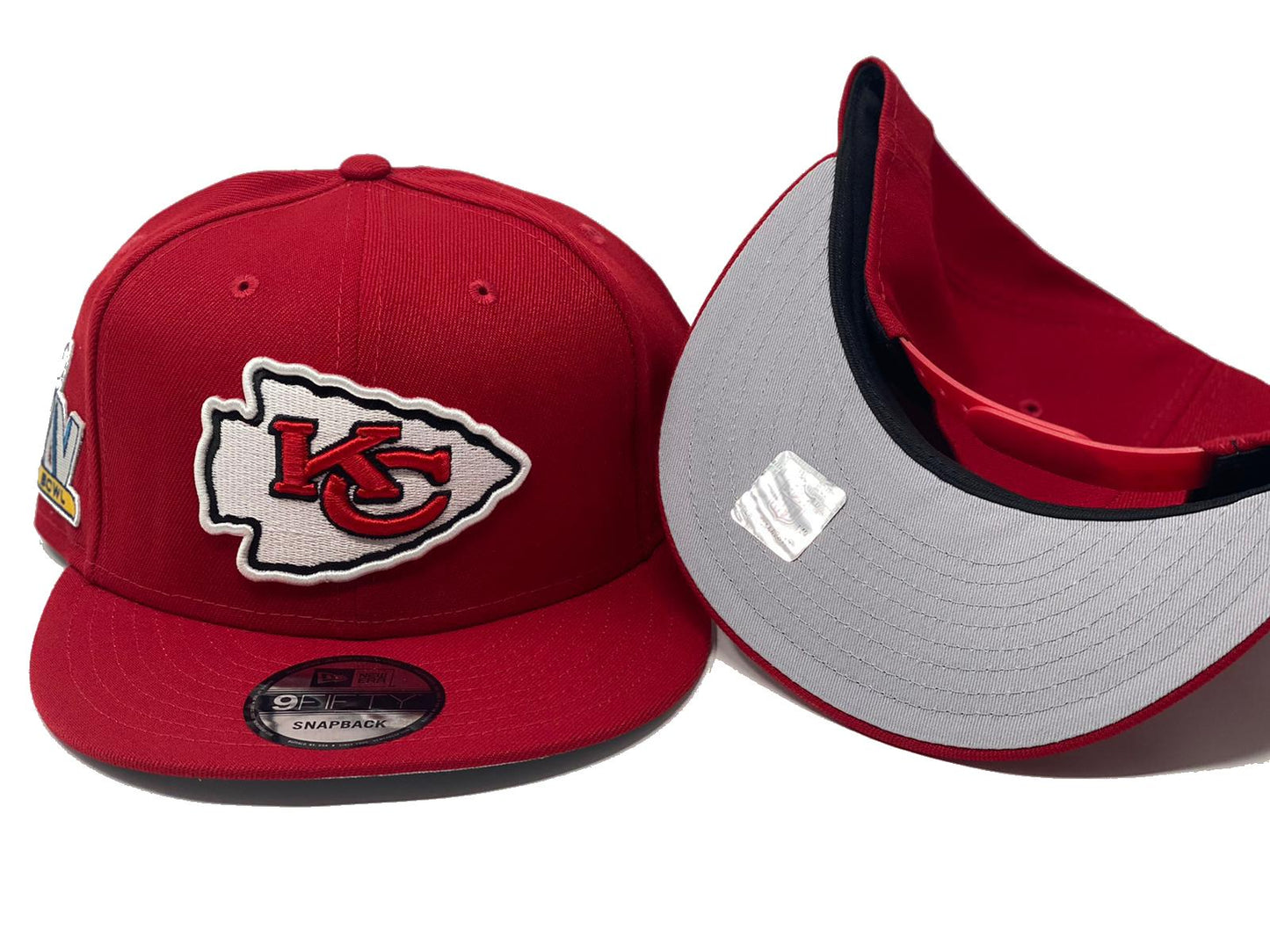 KANSAS CITY CHIEFS 55TH SUPER BOWL NEW ERA SNAPBACK HAT