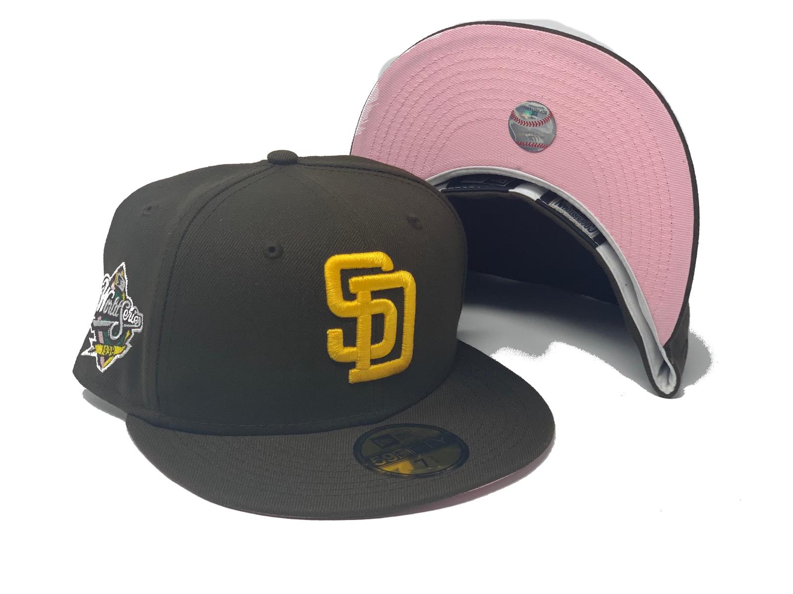Brown San Diego Padres 1998 World Series New Era Fitted Hat