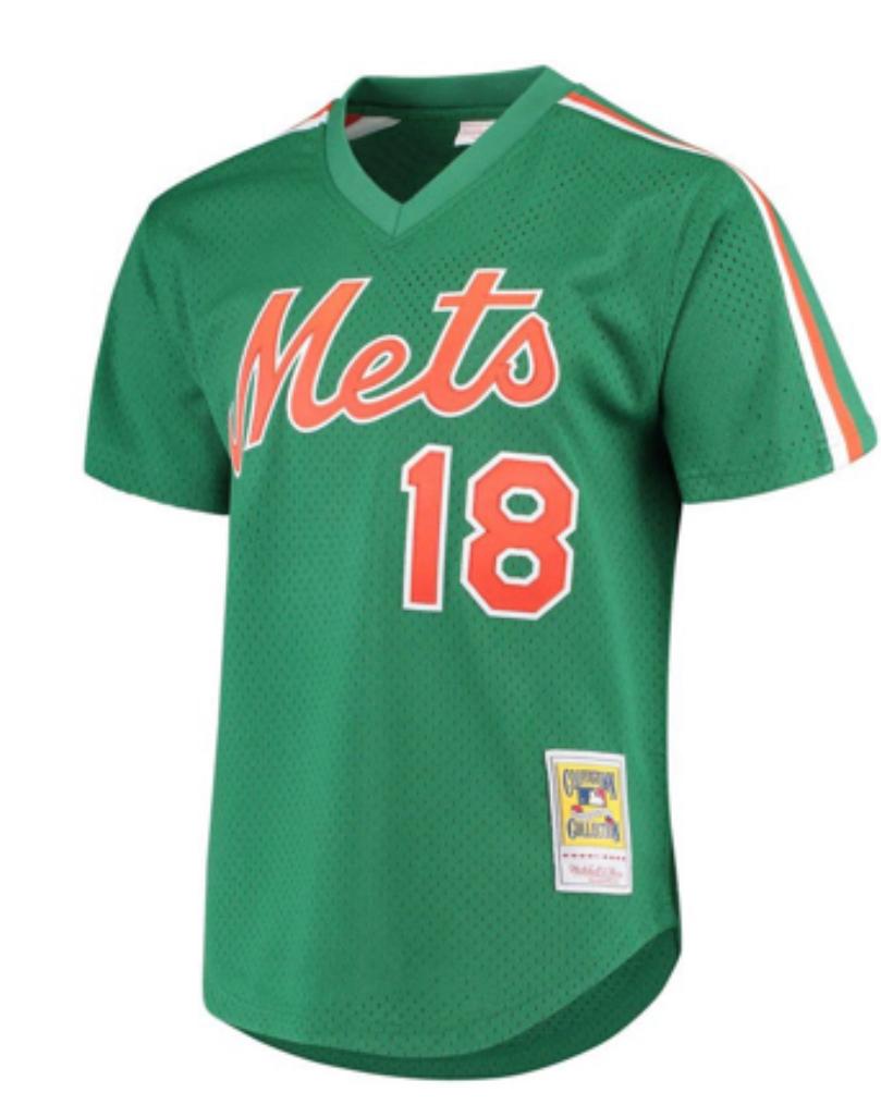 Authentic Darryl Strawberry New York Mets 1988 Pullover Jersey