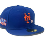 NEW YORK METS 1986 WORLD SERIES TEAM HEART 59FIFTY NEW ERA FITTED HAT