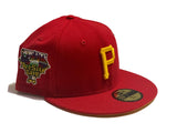 PITTSBURGH PIRATES 2008 ALL STAR GAME RED YELLOW BRIM NEW ERA FITTED HAT