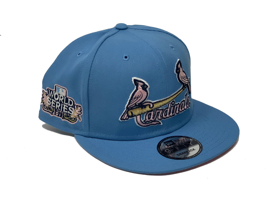 Sky Blue St. Louis Cardinals 2011 World Series New Era Snapback Hat