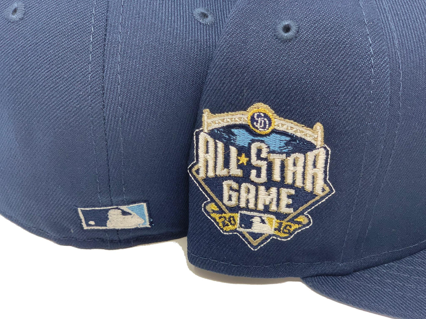 SAN DIEGO PADRES 2016 ALL STAR GAME NAVY ICY BRIM NEW ERA FITTED HAT