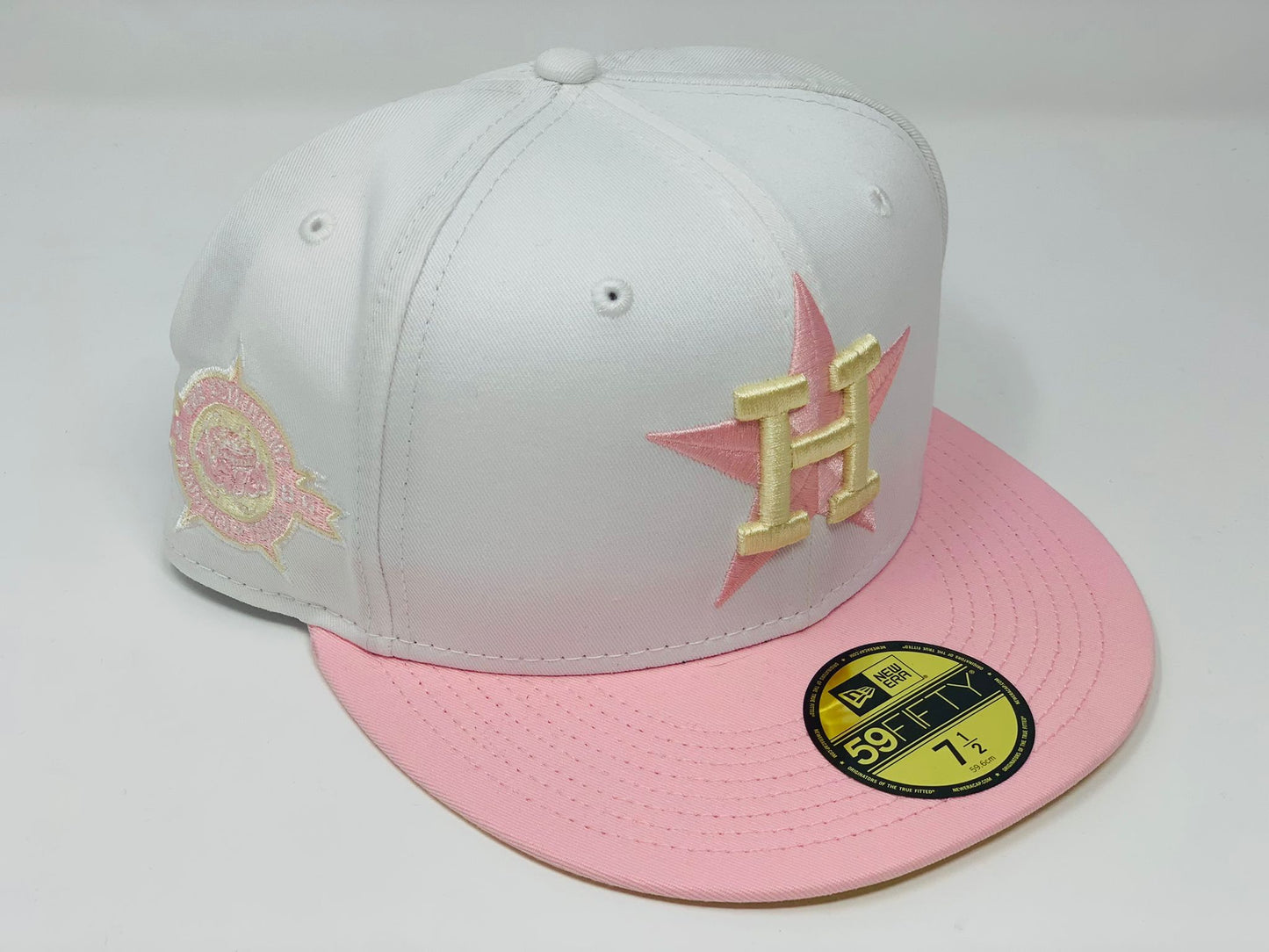 HOUSTON ASTROS " ANGEL SLICES"  BUTTER POPCORN BRIM NEW ERA FITTED HAT