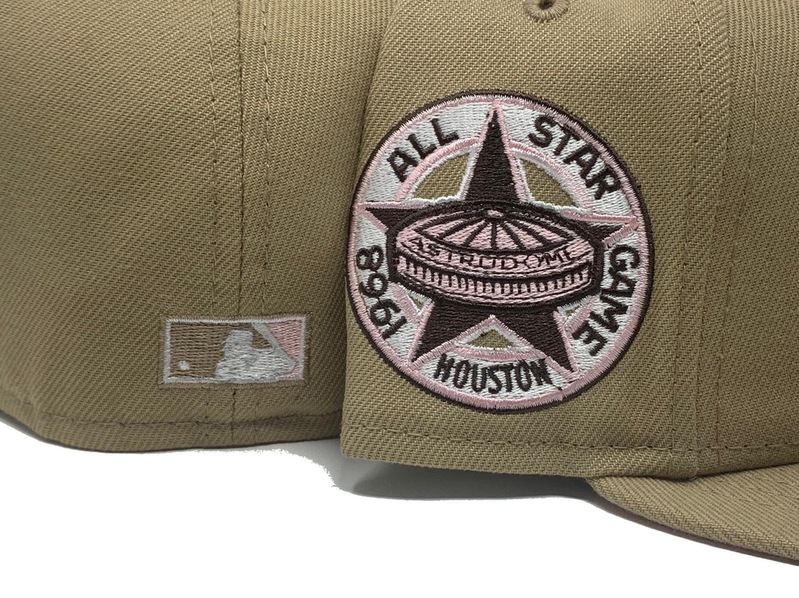 Camel Houston Astros 1968 All Star Game Custom New Era Fitted Hat