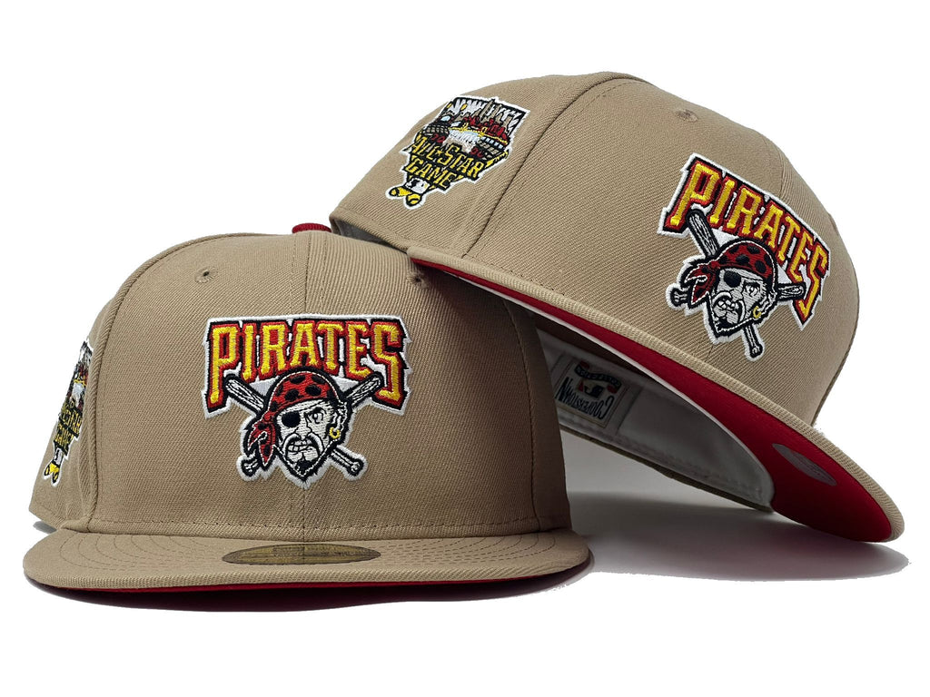 Pittsburgh Pirates 2006 All Star Game Camel Red Brim 59Fifty New Era Fitted Hat
