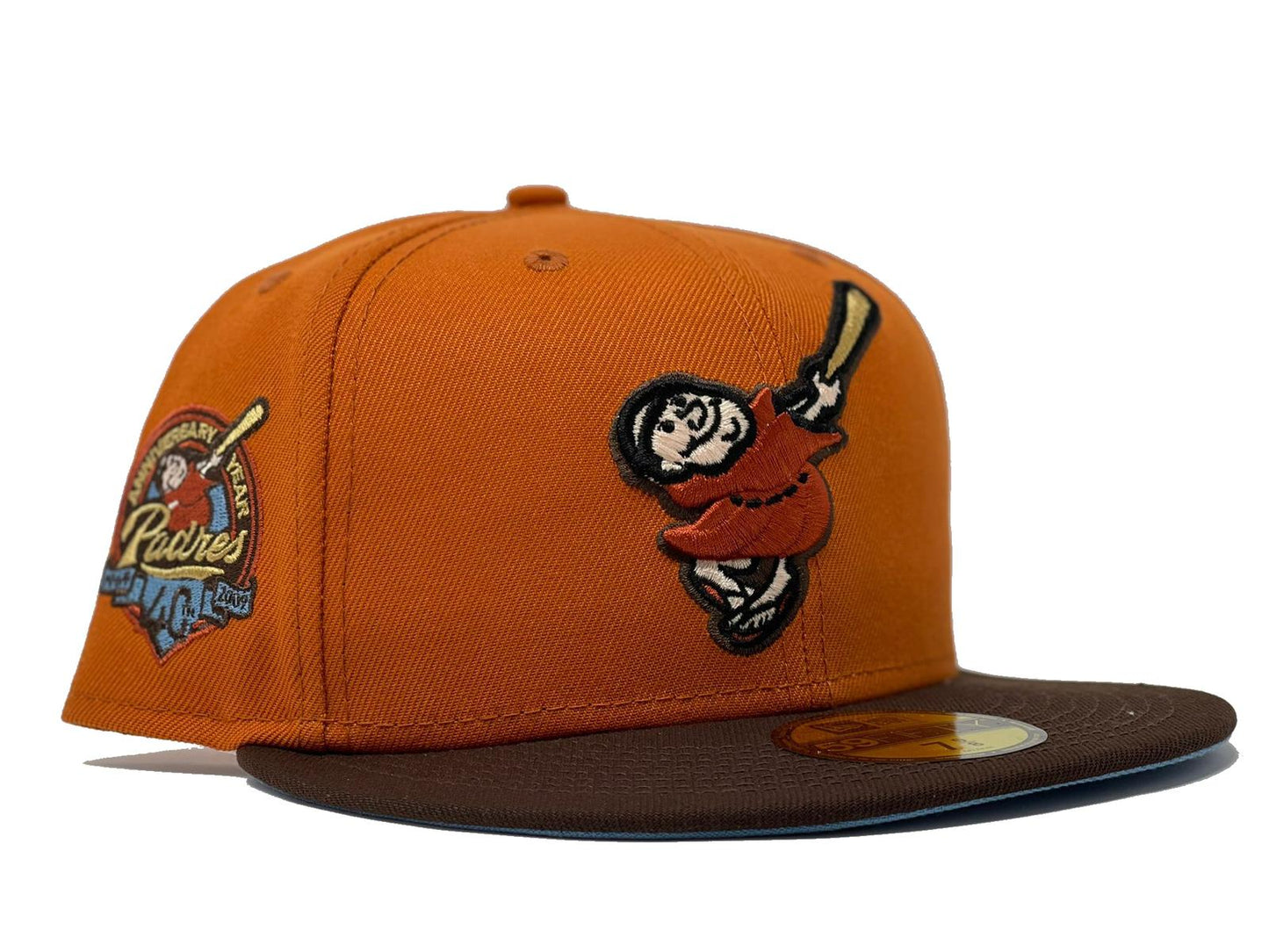 Orange San Diego Padres 40th Anniversary 59fifty New Era Fitted Hat