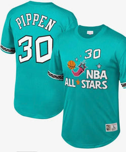 Scottie Pippen NBA Mitchell & Ness Mesh T-Shirt - Teal