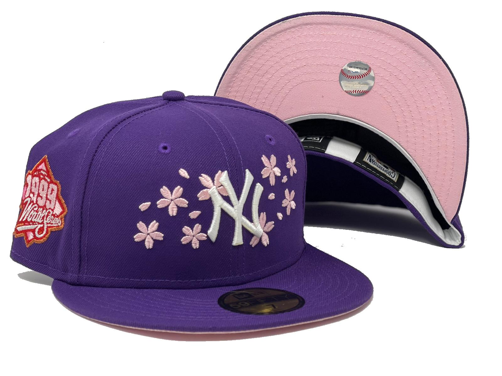 Brooklyn Adults Light Purple Baseball Hat