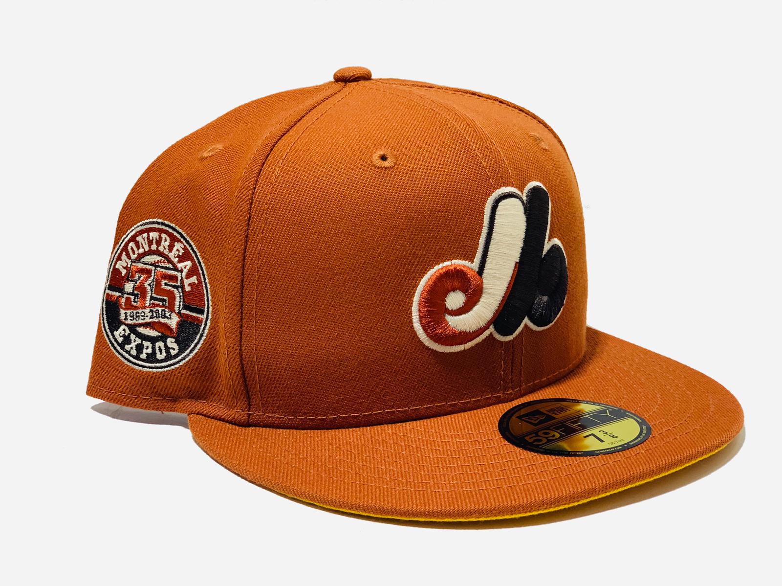 Montreal Expos 35th Anniversary 9FIFTY New Era Yellow & Black