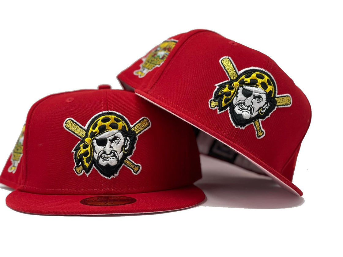 Red Pittsburgh Pirates 2006 All Star Game Custom New Era Fitted Hat