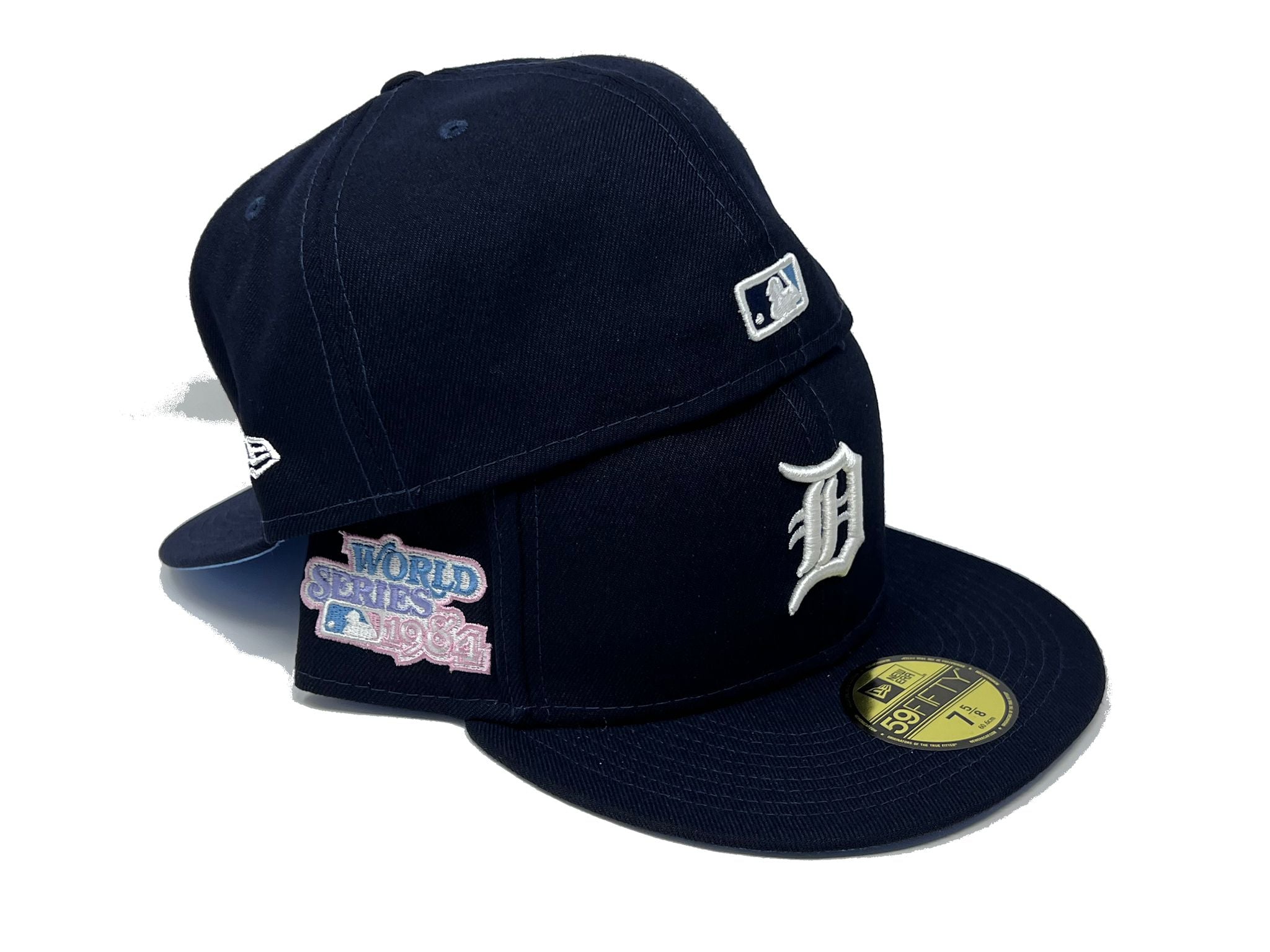 Los Angeles Dodgers New Era 1981 World Series Fashion Color Undervisor  59FIFTY Fitted Hat - Pink