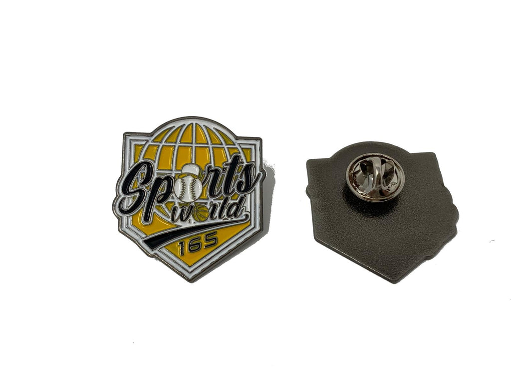 SPORTS WORLD 165 METAL PIN BLACK/ YELLOW/ WHITE