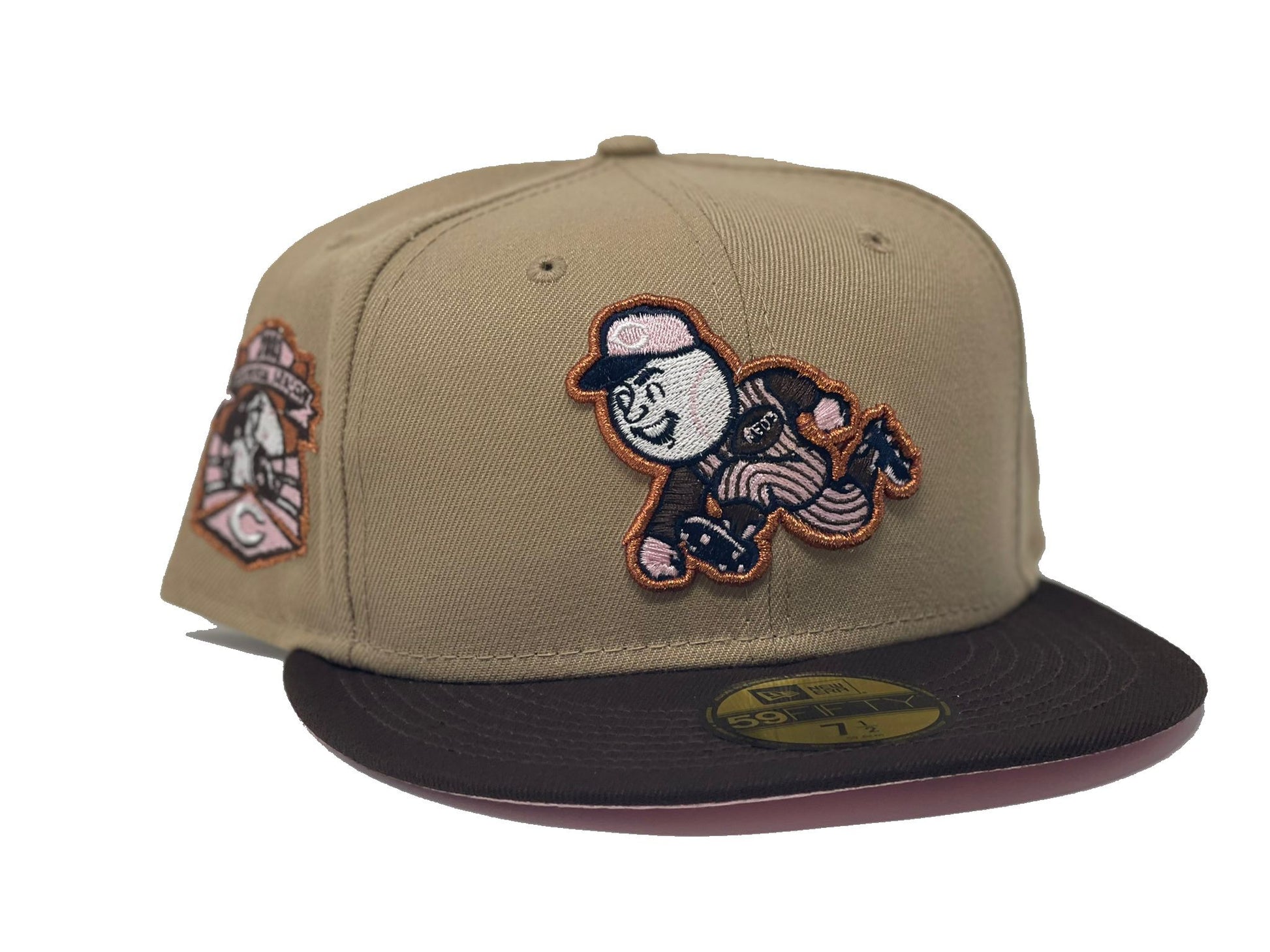 Cincinnati Reds 2003 Inaugural Season Cappuccino Collection Fitted