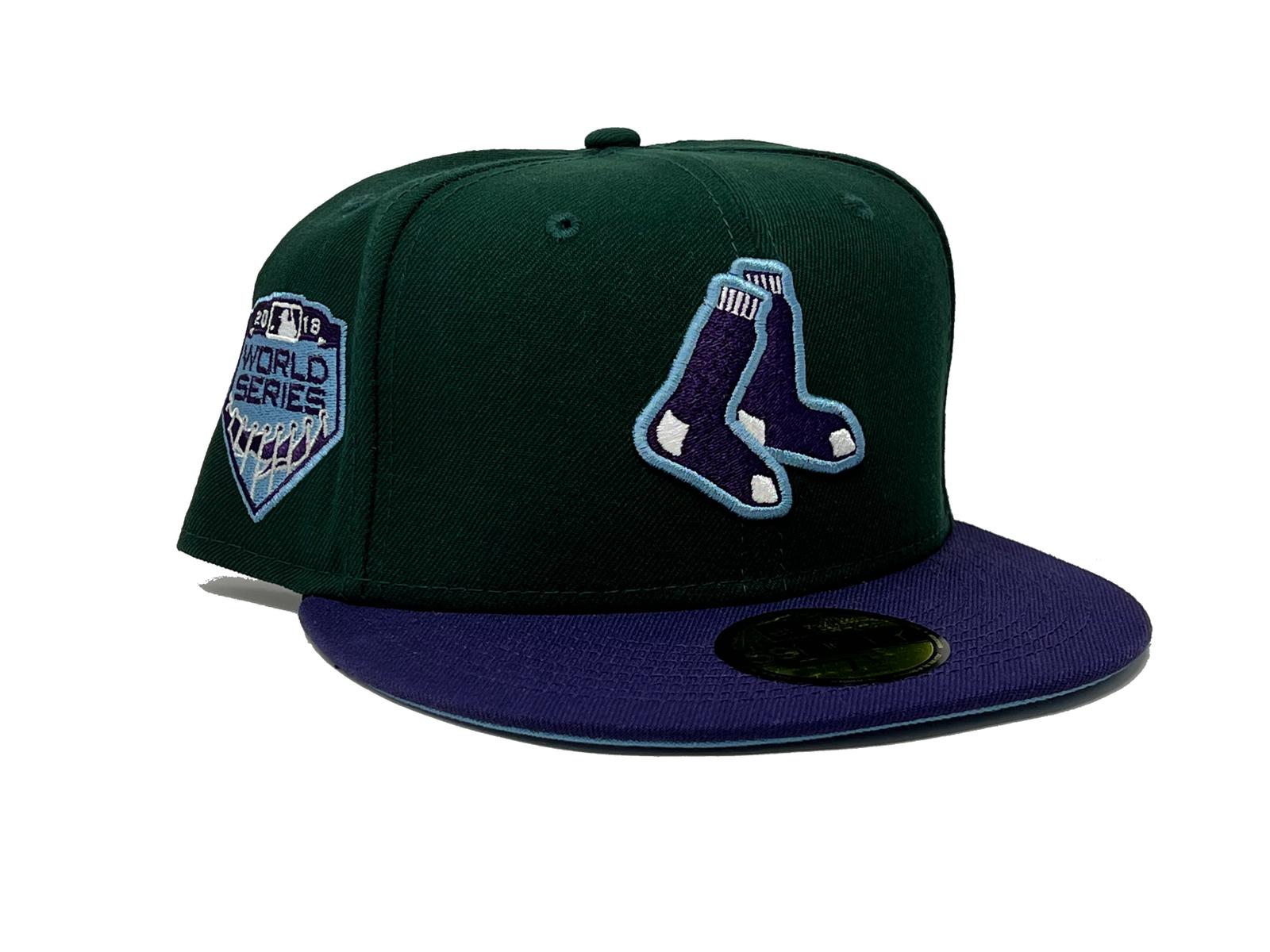 Exclusive Fitted New Era 7 3/4 Boston Red Sox Hat Cap Sea Blue Collection  99 ASG