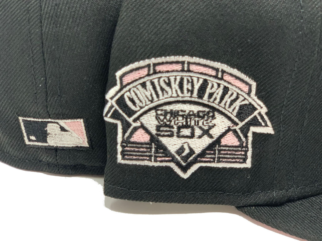 Black Chicago White Sox Comiskey Park 59fifty New Era Fitted Hat