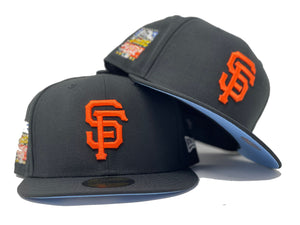 Black San Francisco Giants Rhinestones 2007 All Star Game Fitted Hat