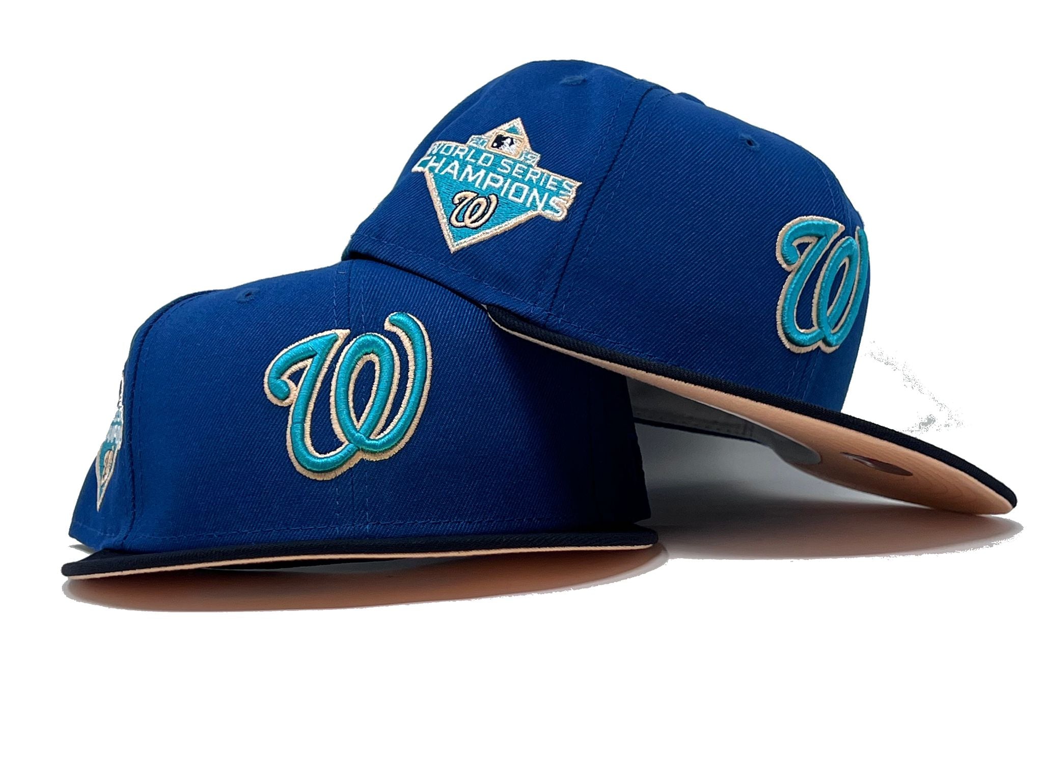 Washington Nationals New Era Tonal 59FIFTY Fitted Hat - Royal