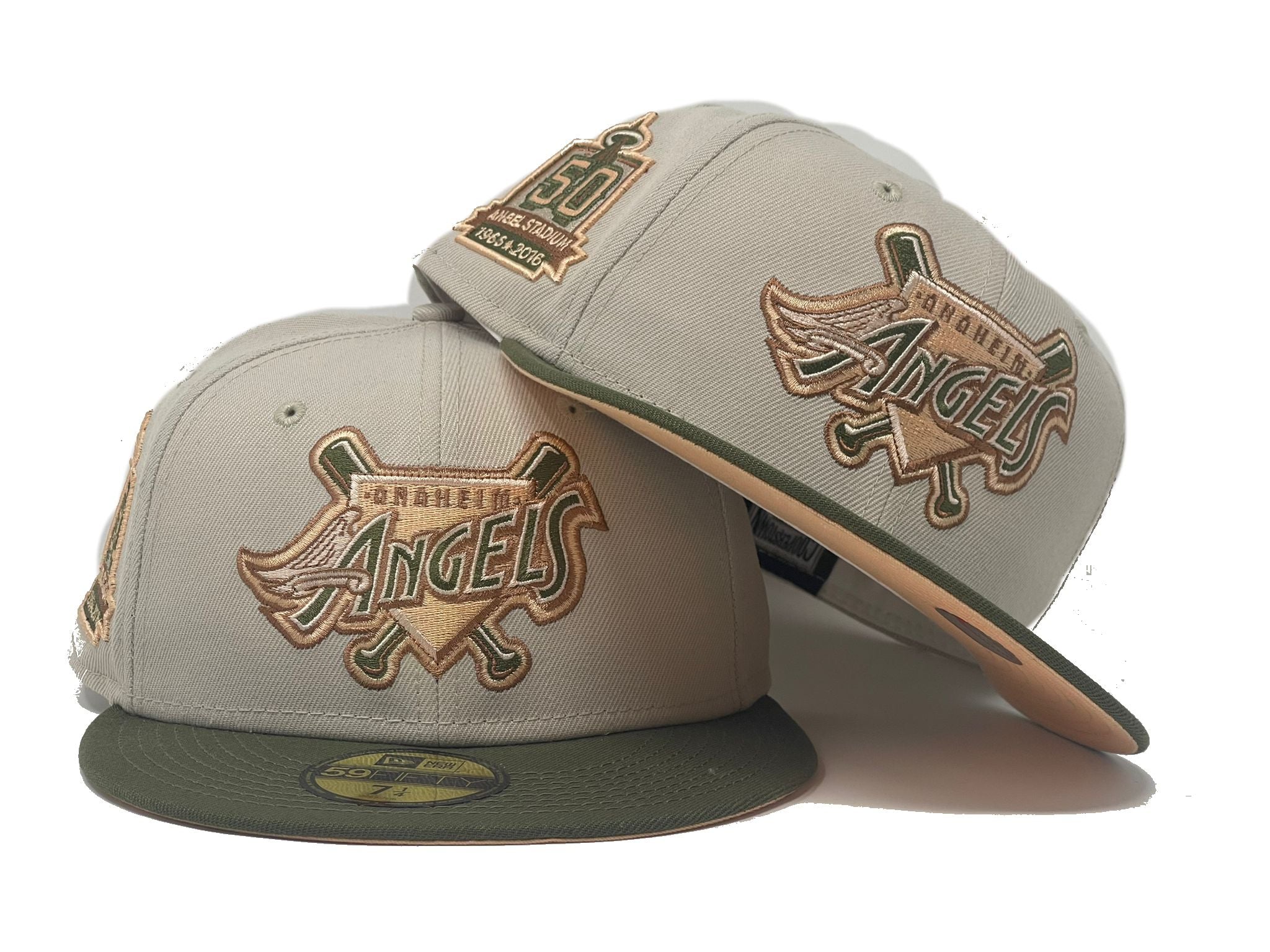 New Era 59FIFTY Anaheim Angels 50th Anniversary Patch Fitted Hat