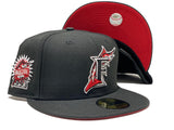 FLORIDA MARLIN 1993 INAUGURAL SEASON  BLACK RED BRIM NEW ERA FITTED HAT