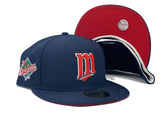 Navy Blue Minnesota Twins 1991 World Series New Era Fitted Hat