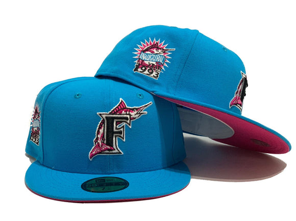 New Era Florida Marlins Fitted Red Bottom Black Red (10Th