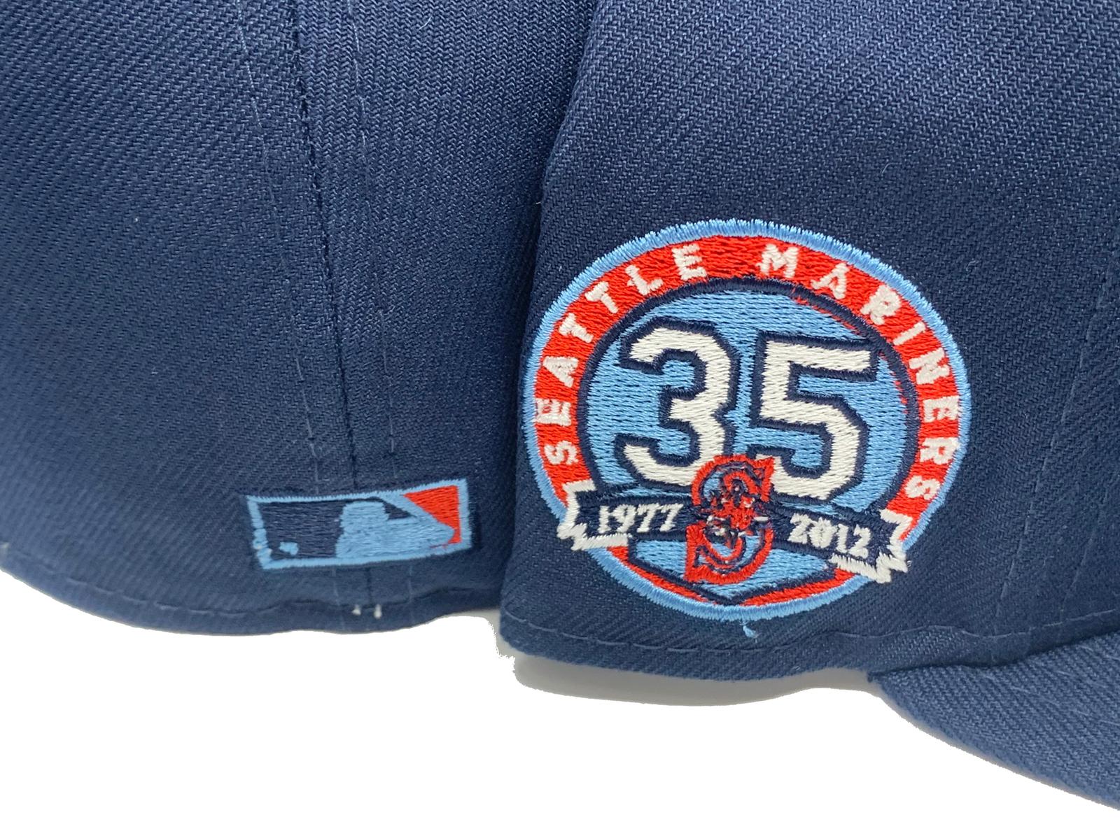 New Era Seattle Mariners 30th Anniversary Iceberg Hat Club Exclusive  59Fifty Fitted Hat Light Blue/Royal - SS22 - US