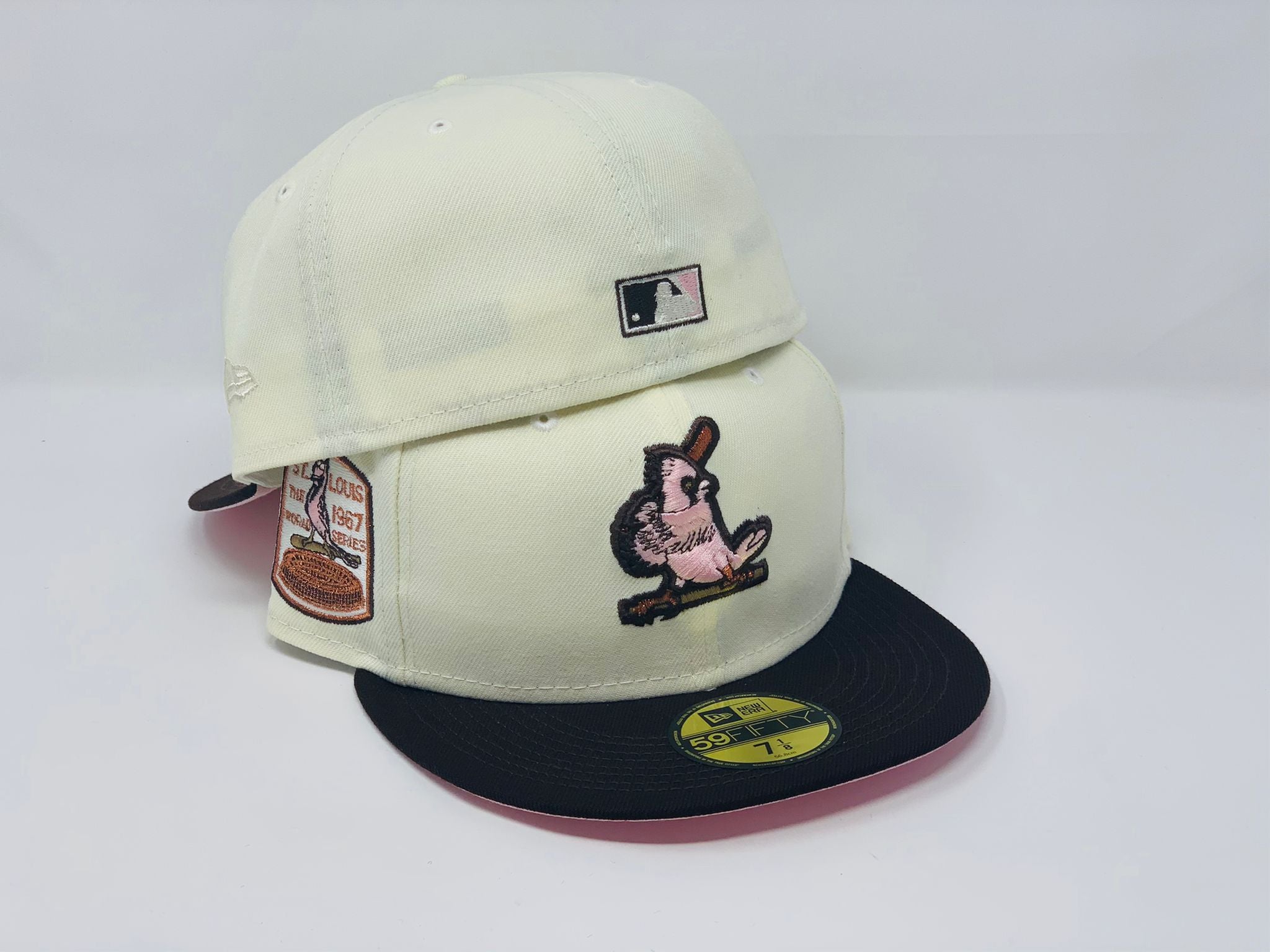 Cleveland Guardians New Era Cream Custom Side Patch 59FIFTY Fitted Hat, 7 3/4 / Cream