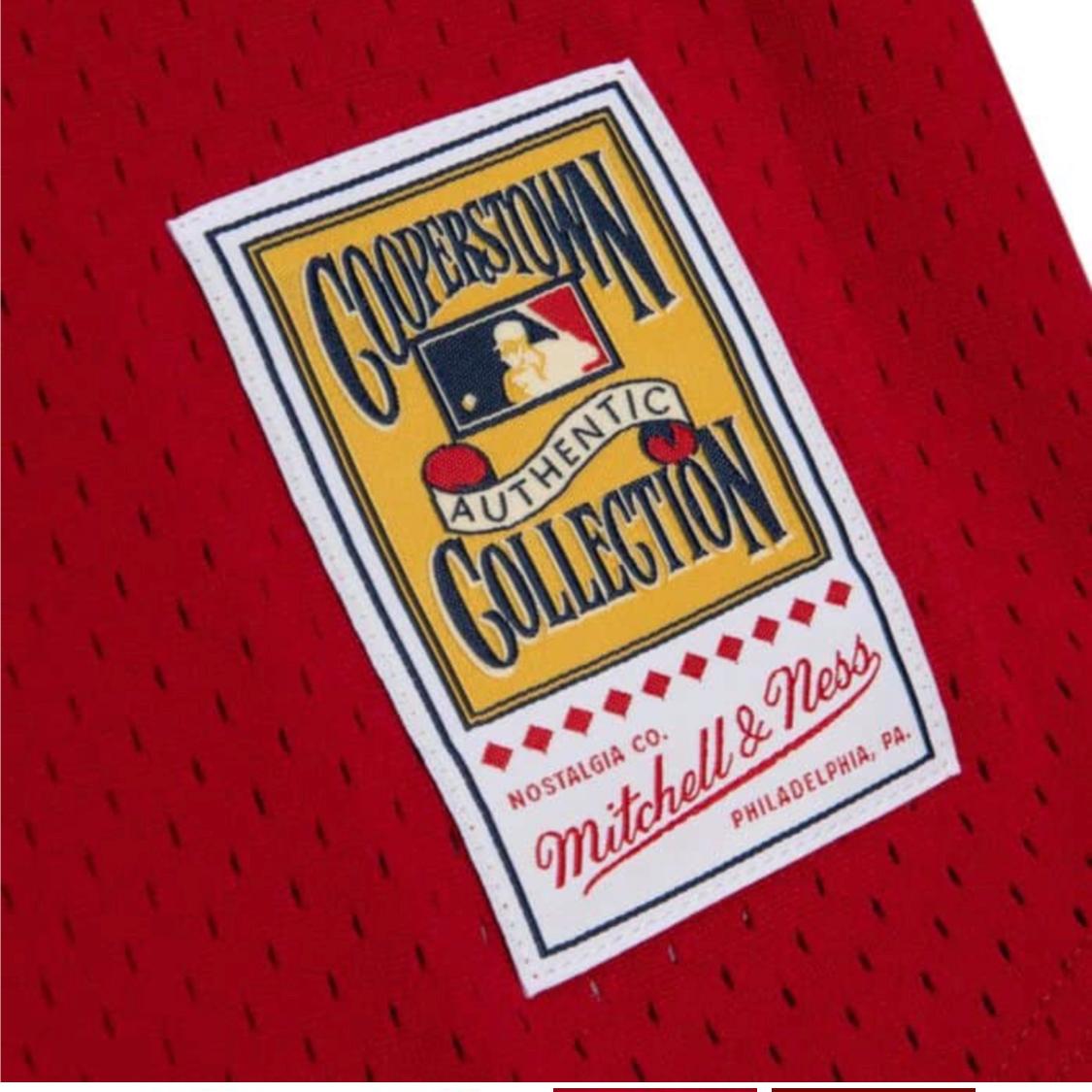 MITCHELL AND NESS ST. LOUIS CARDINALS OZZIE SMITH AUTHENTIC BATTING PRACTICE JERSEY