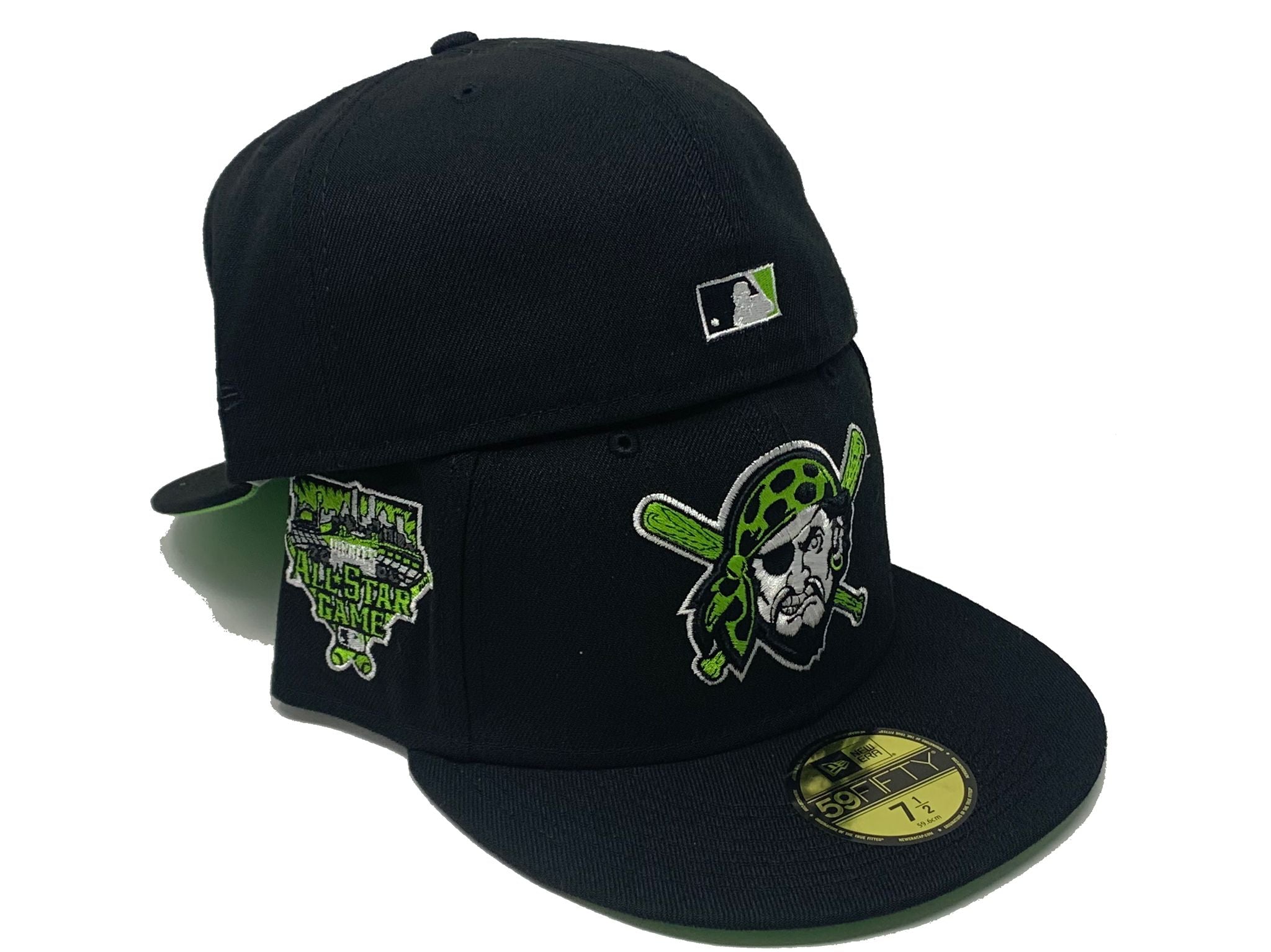 Pittsburgh Pirates 1959 All Star Game New Era 59Fifty Fitted Hat (Black  Green Under Brim) - Pittsburgh Pirates New Era Caps - Green Under Visor  Fitteds – ECAPCITY