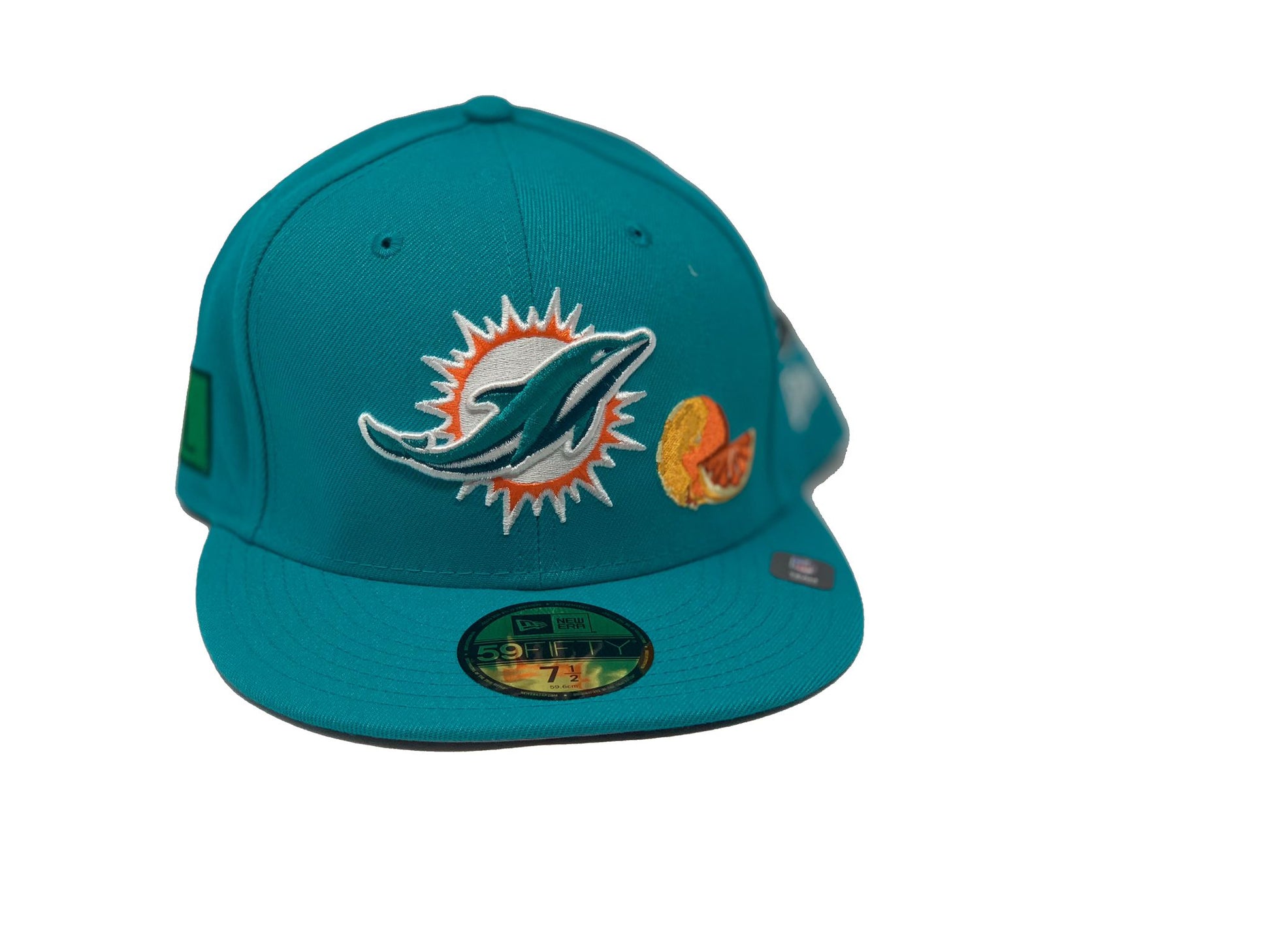 Teal Miami Dolphins NFL City Transit Collection By New Era Fitted