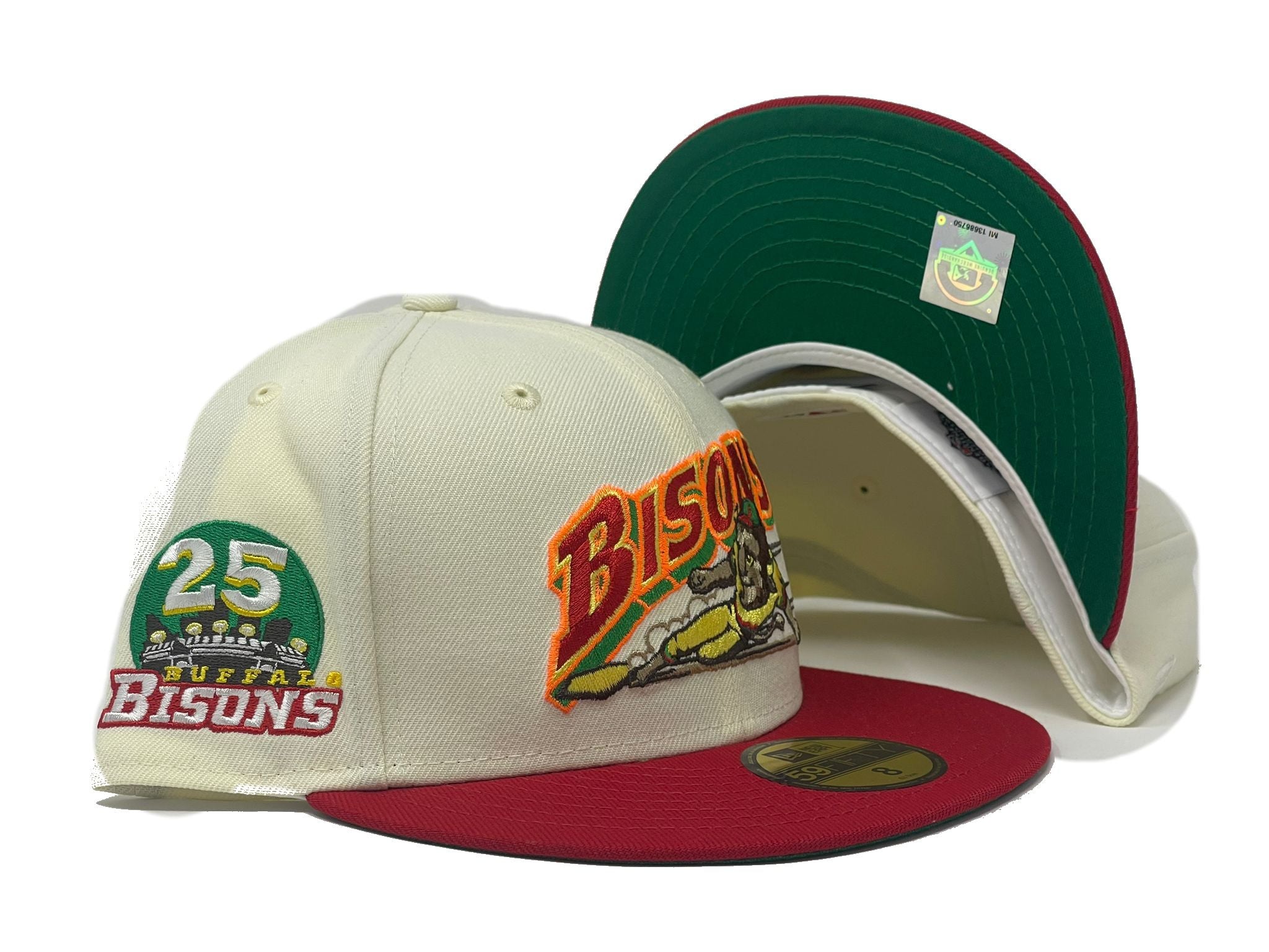 Buffalo Bisons MiLB Green 59FIFTY Fitted Cap