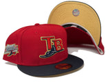 Red Tampa Bay Devil Rays 1998 Inaugural Season New Era Fitted Hat
