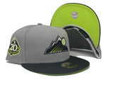 Gray Colorado Rockies 20th Anniversary 59fifty New Era Fitted Hat