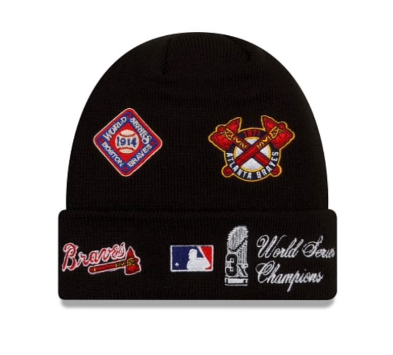 Atlanta Braves Championship Cuff Knit - Sports World 165