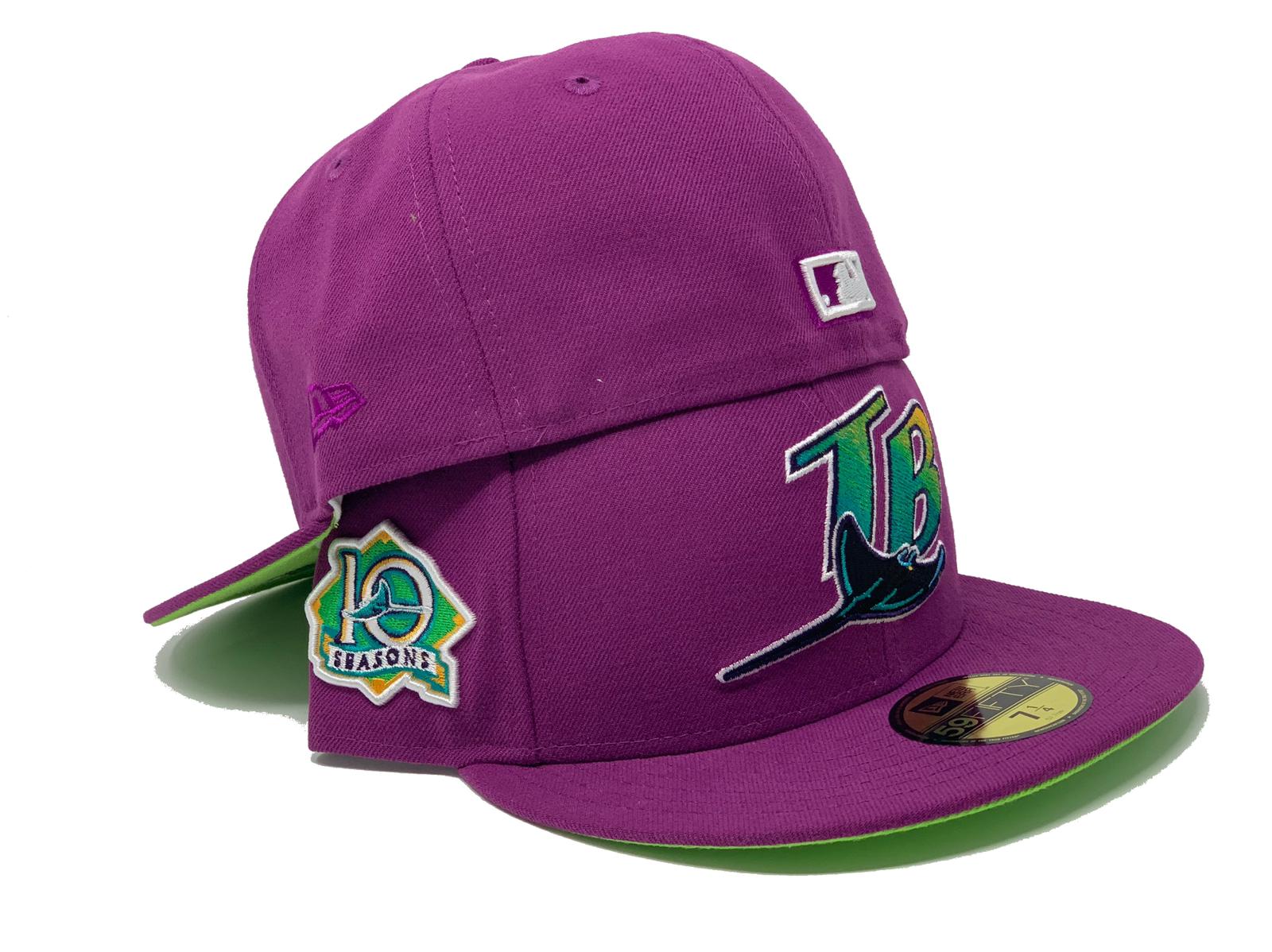 RAYS LIME AND LAVENDER DEVIL RAYS ALT NEW ERA 9FIFTY SNAPBACK HAT – The Bay  Republic