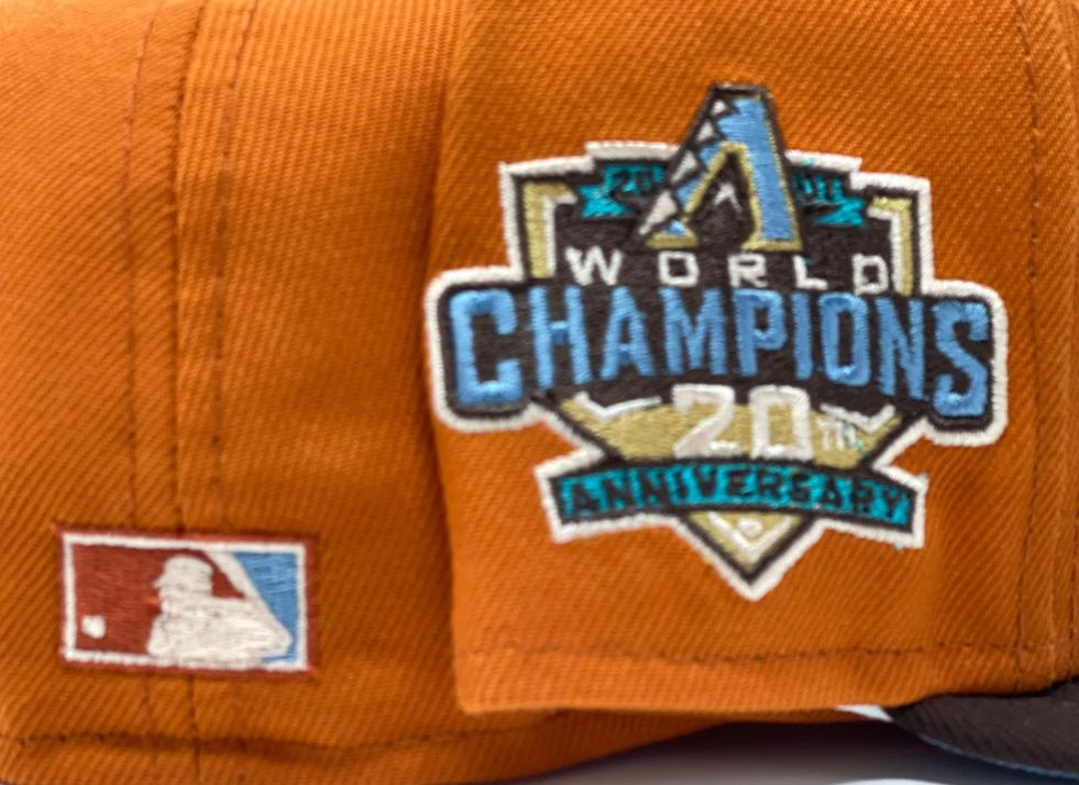 Arizona Diamondbacks 20th Anniversary "Sunset Drip Collection" Icy Brim New Era Fitted Hat