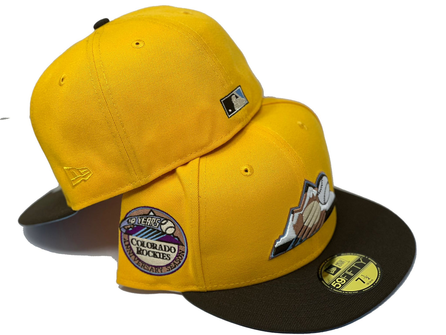 Colorado Rockies 10th Anniversary New Era Fitted Hats