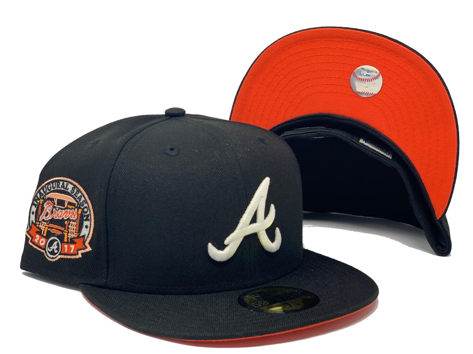 Atlanta Braves 2017 MLB HOME RUN DERBY Orange Fitted Hat