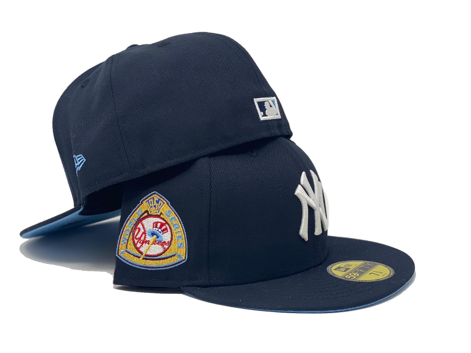 Navy Blue New York Yankees 27th Times World Series New Era Fitted – Sports  World 165