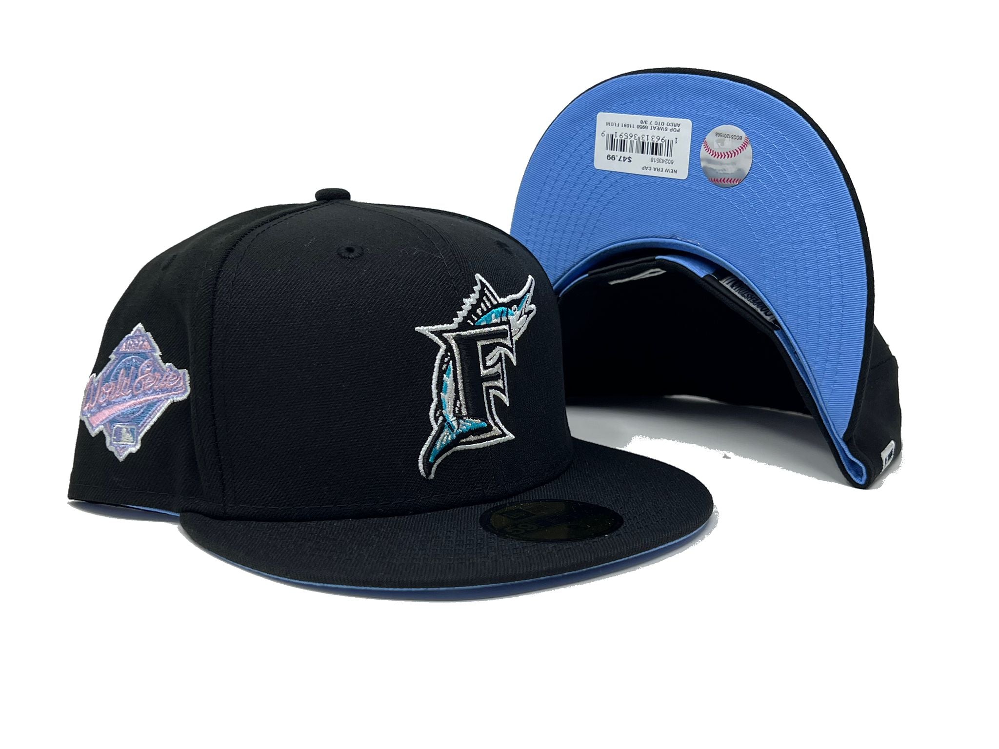 New Era 59FIFTY MLB Florida Marlins 1997 World Series Fitted Hat 7 3/4