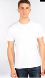 City Lab Men's Classic Fitted Soft Cotton Short Sleeve T-Shirt-WHITE