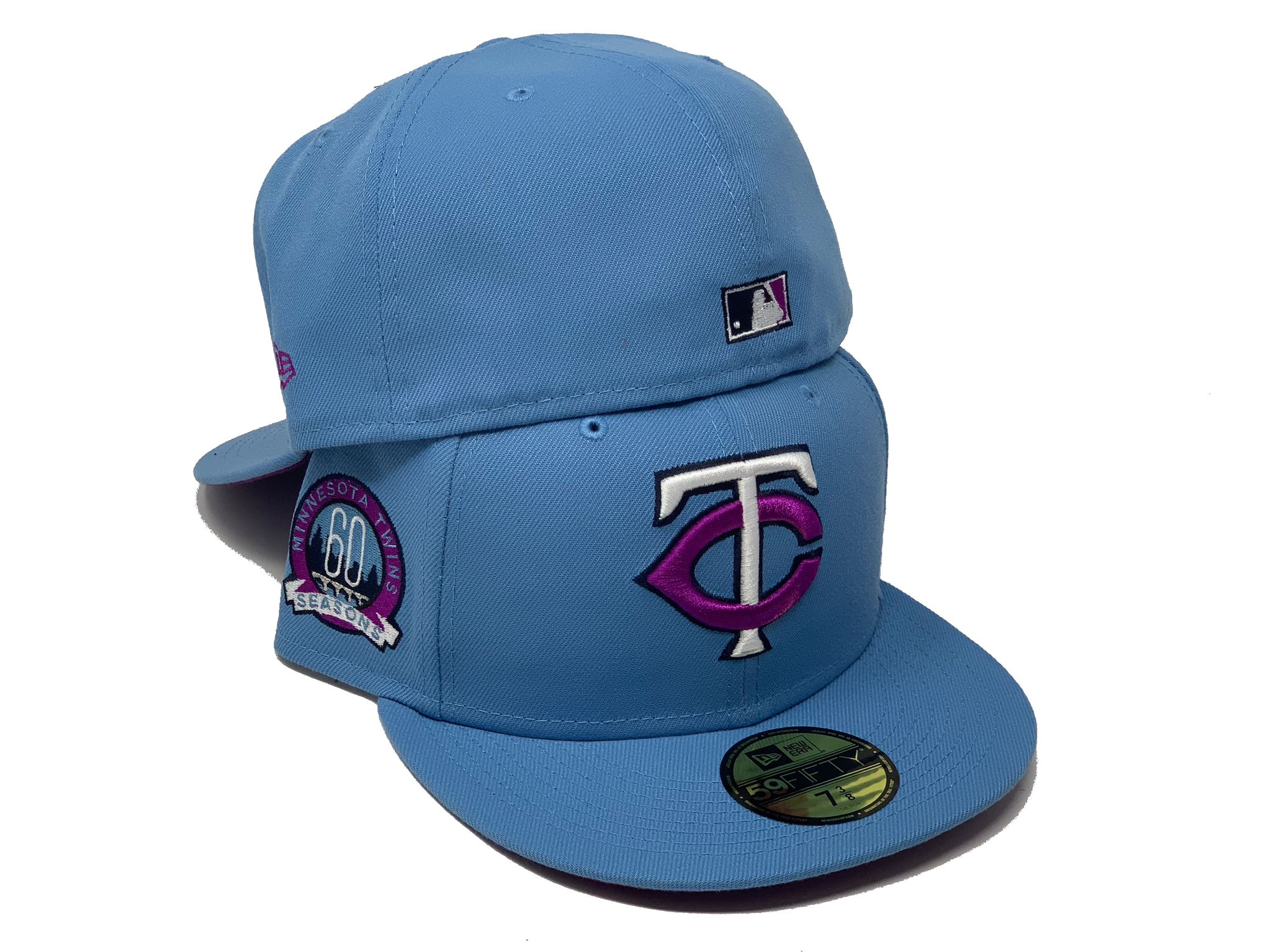  OC Sports Minnesota Twins MLB Retro Throwback Navy Blue Hat Cap  M Logo Adult Men's Adjustable : Sports & Outdoors