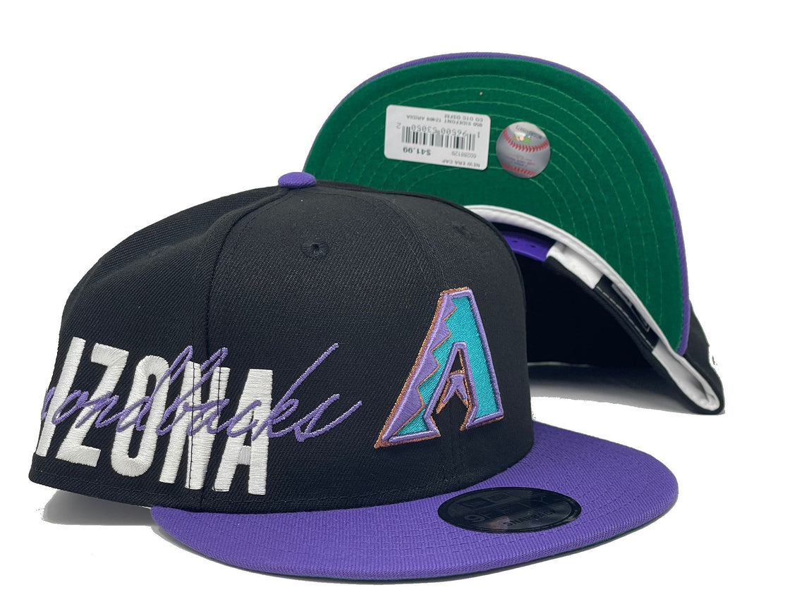 ARIZONA DIAMONDBACKS SIDEFRONT EDITION 950 NEW ERA SNAPBACK HAT